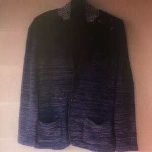 Stylish Black and Gray Blazer